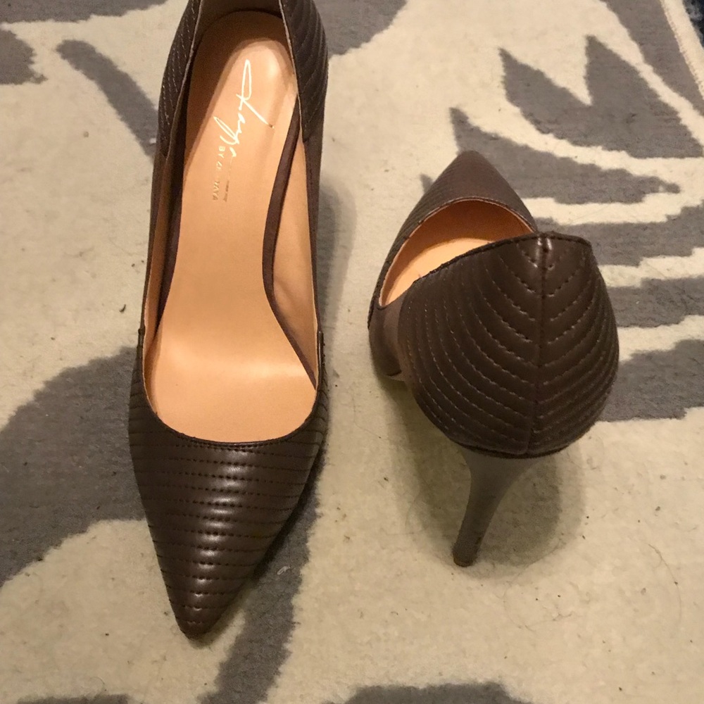 Daya by Zendaya, Chocolate brown pumps, size 8